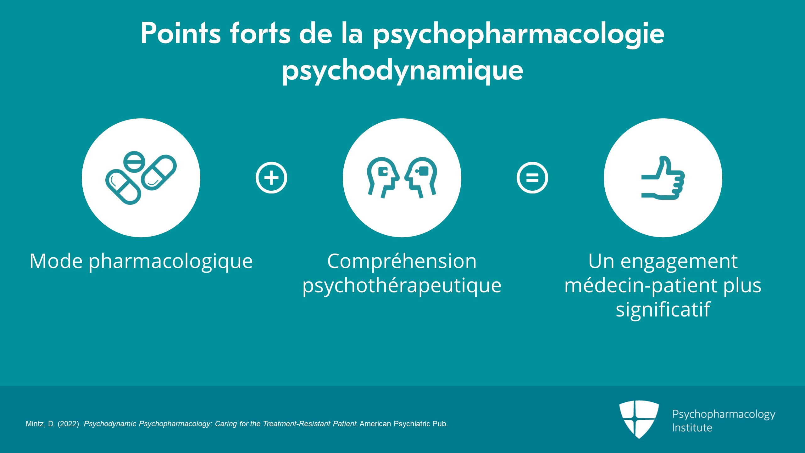 Introduction à la psychopharmacologie psychodynamique